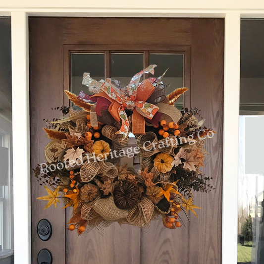 Harvest Harmony Wreath